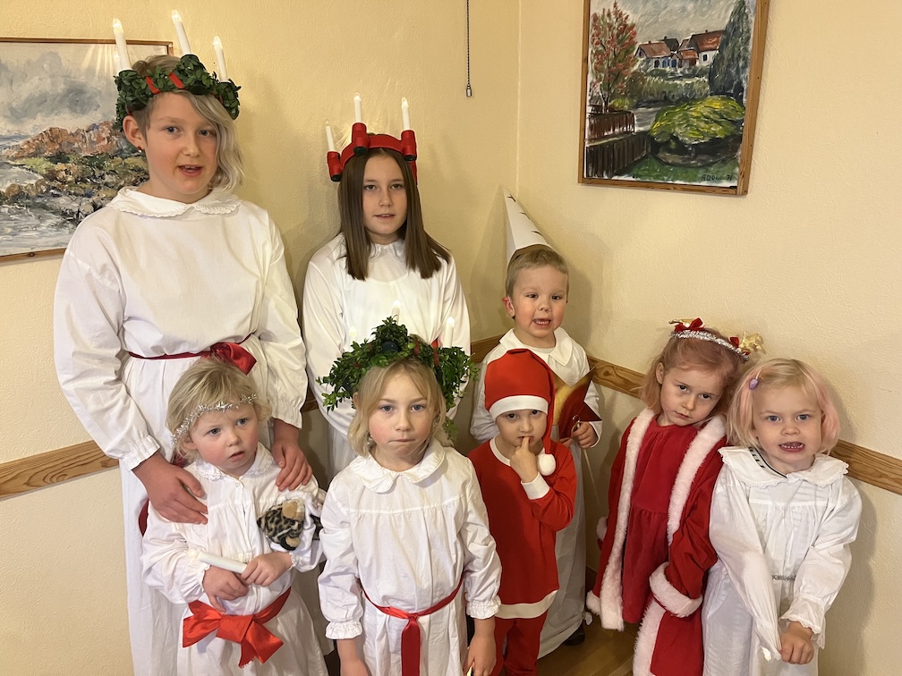 Luciafirande i Medborgarhuset, 2024