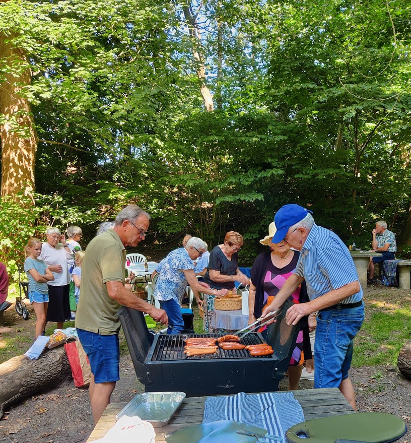 Grillmästare, höst upptakt SPF 2025. Foto, Gertrud Hedberg.